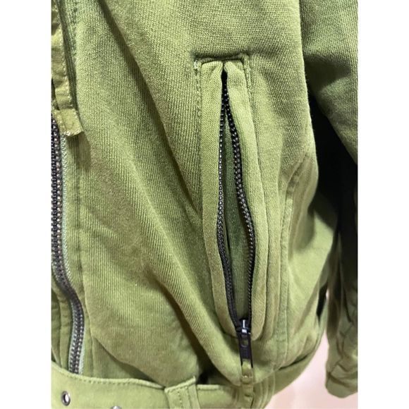 Free People Rebel Rebel Knit Moto Jacket Size XS - Picture 10 of 13